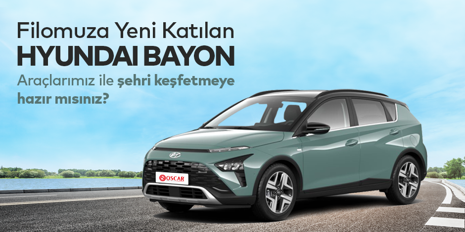 Tüm Yolculuklara Doğuştan Hazır. Hyundai Bayon