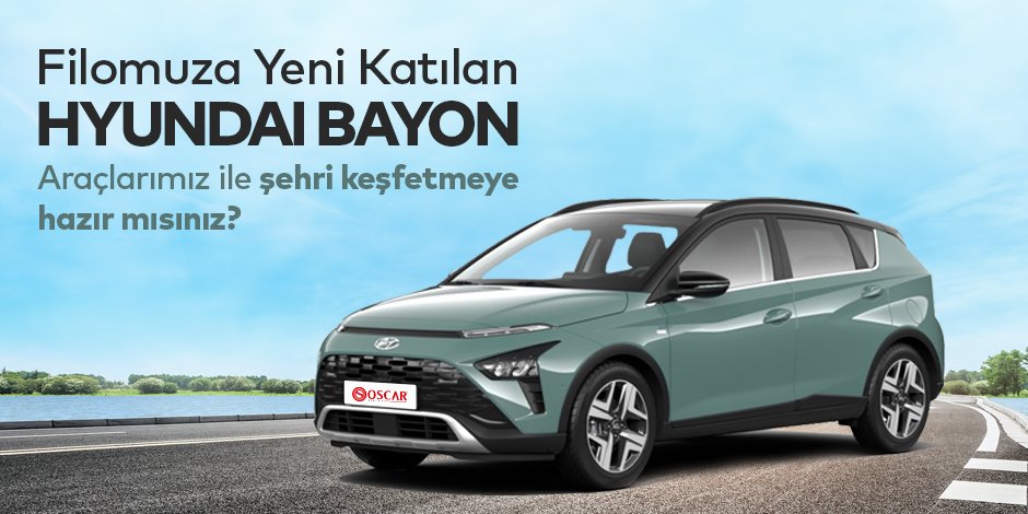 Hyundai BAYON Benzinli Otomatik ( Yeni )